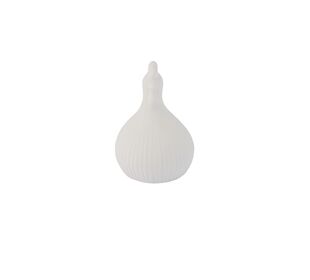 Storefactory KERSTIN small white matte decoration