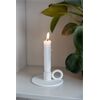 Storefactory Smedbyn white matte candlestick