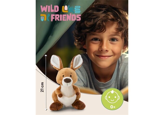 Nici Kuscheltier Känguru Kelly stehend 21cm