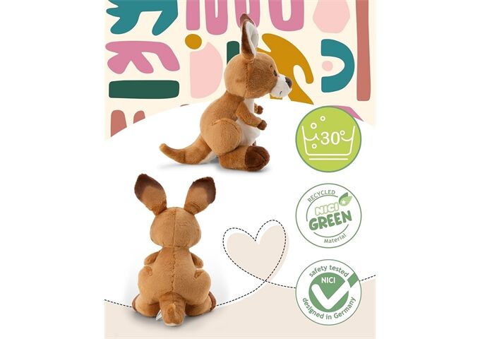 Nici Kuscheltier Känguru Kelly stehend 21cm