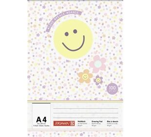 BRUNNEN Malblock Happy Hippie A4