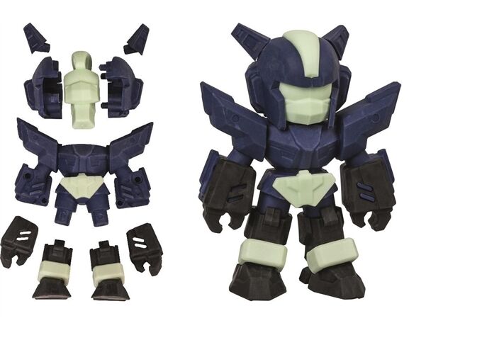 BRUNNEN Radiergummi 3D Robot Heroes