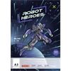 BRUNNEN Zeichenblock Robot heroes A3