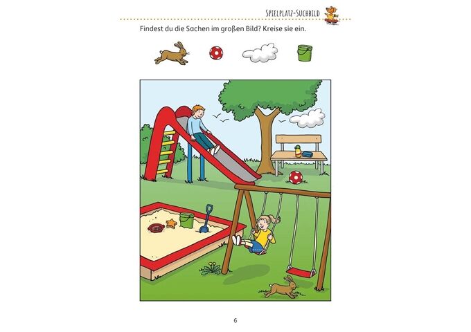 Hauschka Verlag Rätselblock ab 3 Jahre, Band 3, A5-Block