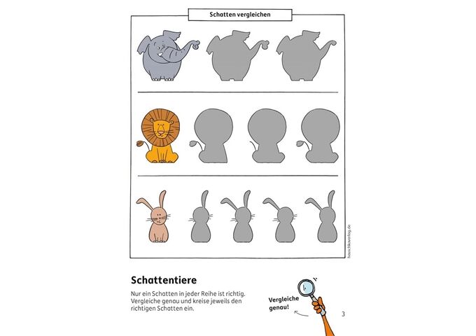 Hauschka Verlag Kindergarten-Rätselspa, Konzentration, Logik 4 Jah