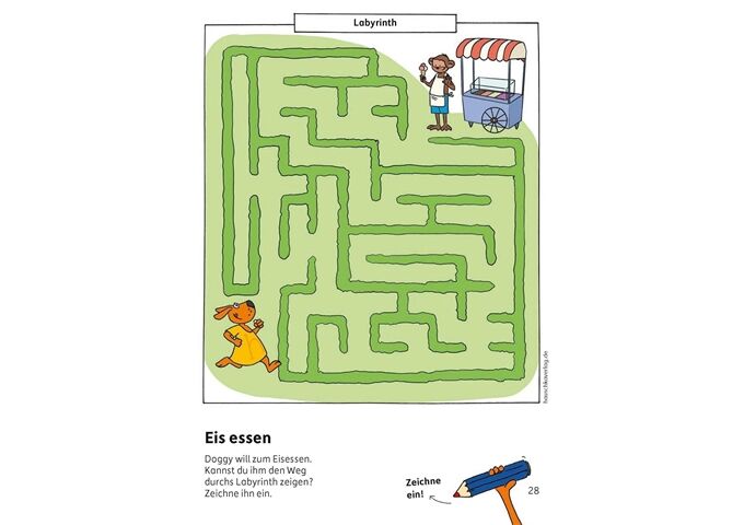 Hauschka Verlag Kindergarten-Rätselspa, Konzentration, Logik 4 Jah