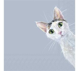 ihr Ideal Home Range CAT STELLA light blue Lunch-Servietten