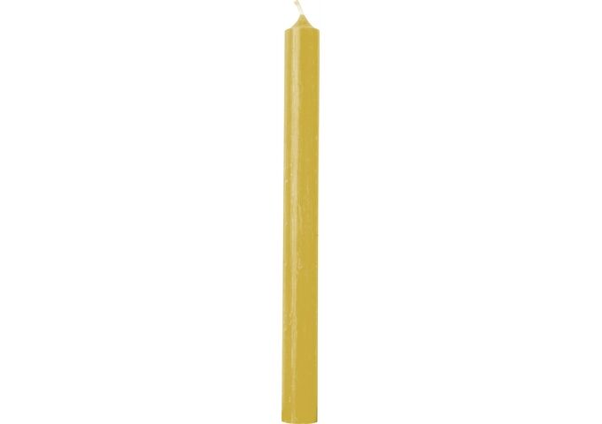ihr Ideal Home Range CYLINDER CANDLE mustard Ø 2,2 x 25cm Stabkerze