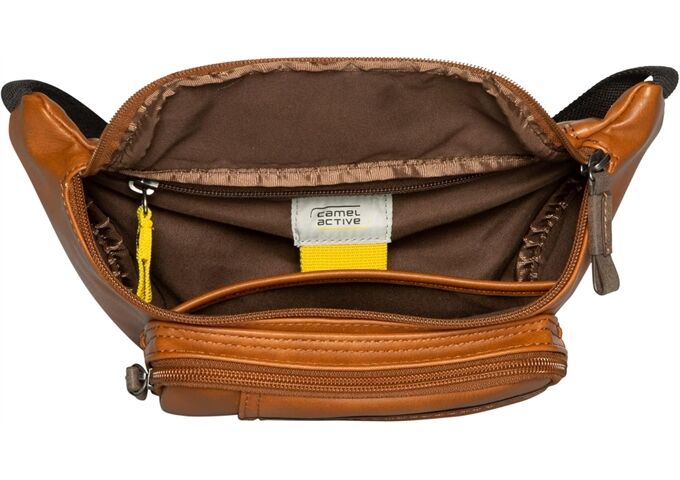 Camel Laos Gürteltasche cognac