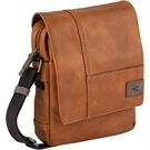Camel Laos Flap Bag cognac