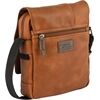 Camel Laos Flap Bag cognac