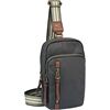Camel Bari, Sling Backpack, dark grey