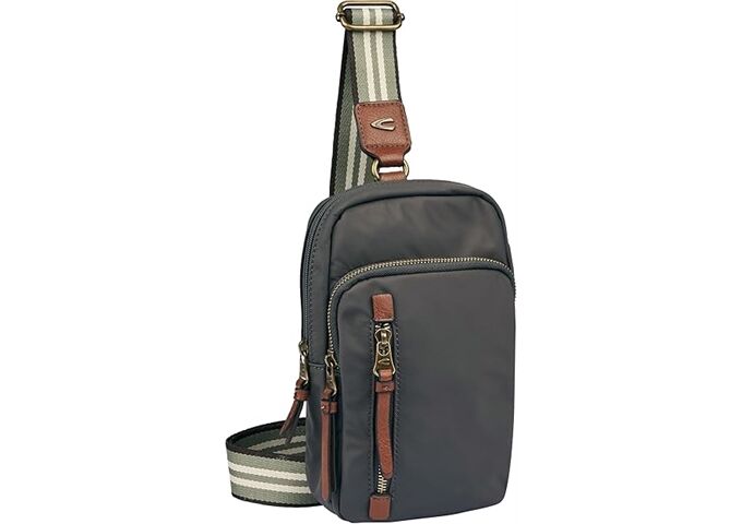 Camel Bari, Sling Backpack, dark grey