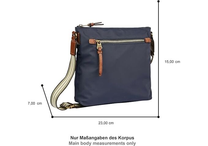 Camel Bari, Cross bag, dark blue