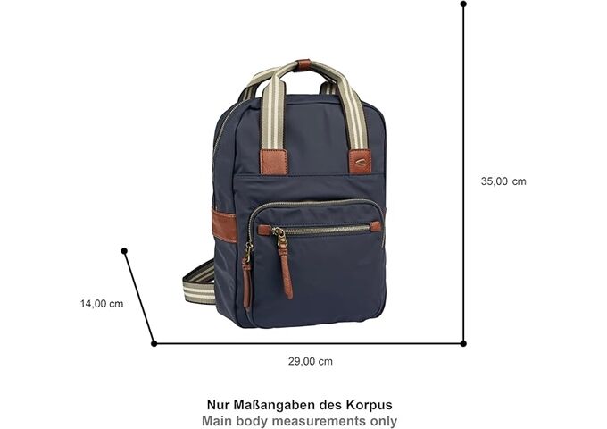 Camel Bari, Backpack, dark blue