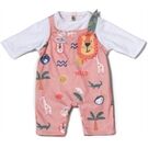 Zapf BABY born Dschungel Strampler 43cm