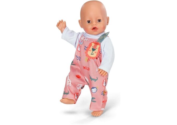 Zapf BABY born Dschungel Strampler 43cm