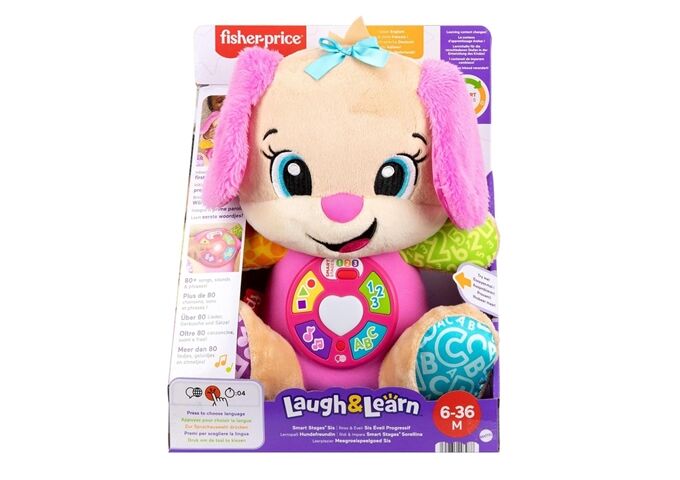 Fisher Price FP Lernspaß Hundefreundin (D, F, E,