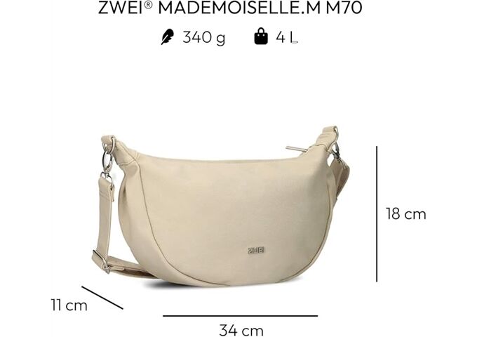 ZWEI MADEMOISELLE.M M70 nubuk-linen