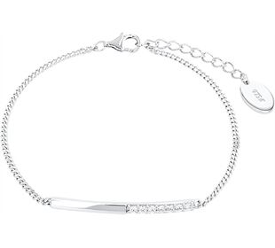 S.Oliver Jewel Silber 925, Women, Bar, Armschmuck, Panzerkette,