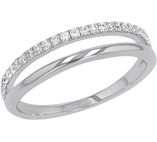 S.Oliver Jewel Silber 925,Ringe,Größe 56/18,rhodiniert