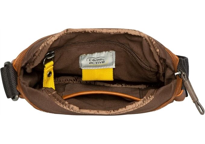 Camel Laos Umhängetasche cognac