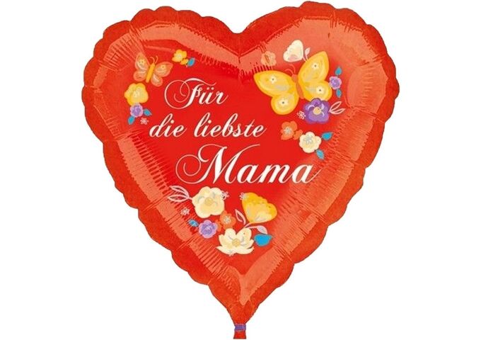 amscan Folienballon Für die liebste Mama