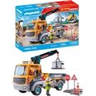 Playmobil Baustellen-Lkw Mit Kran