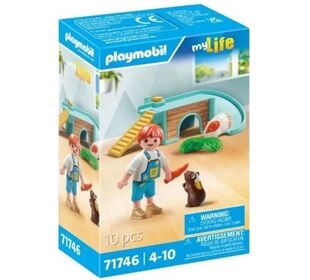 Playmobil Junge Mit Meerschweinchen