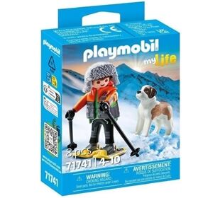 Playmobil Wanderer Mit Bernhardiner