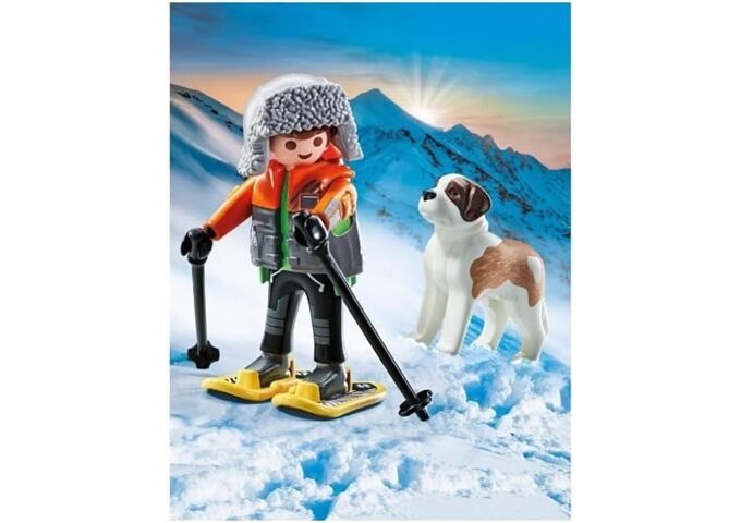 Playmobil Wanderer Mit Bernhardiner
