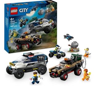 LEGO® City Verfolgungsjagd im Polizeigeländewagen, selte