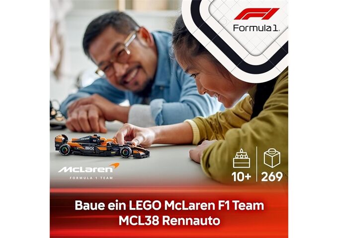 LEGO® Speed McLaren F1 Team MCL38 Rennauto