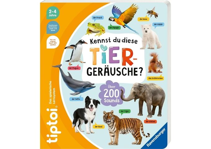 Ravensburger Tiptoi® Kennst Du Diese Tiergeräusche