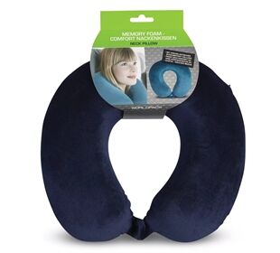 Worldpack Nackenkissen marineblau