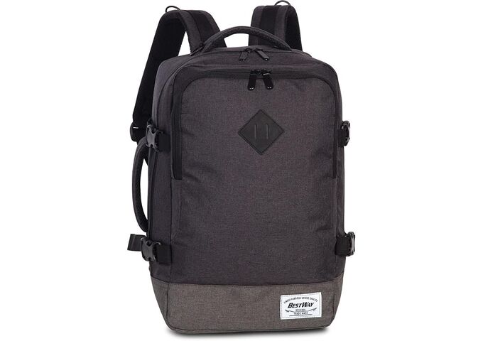 BESTWAY Business Cabin Pro Small Reiserucksack dunkelgrau
