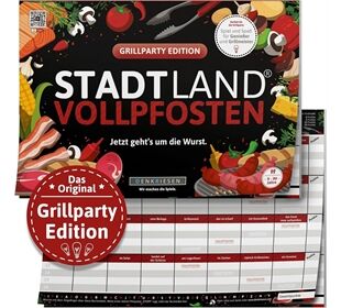 Denkriesen STADT LAND VOLLPFOSTEN® Grillparty