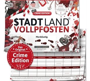 Denkriesen STADT LAND VOLLPFOSTEN Crime Edition Mordslustig