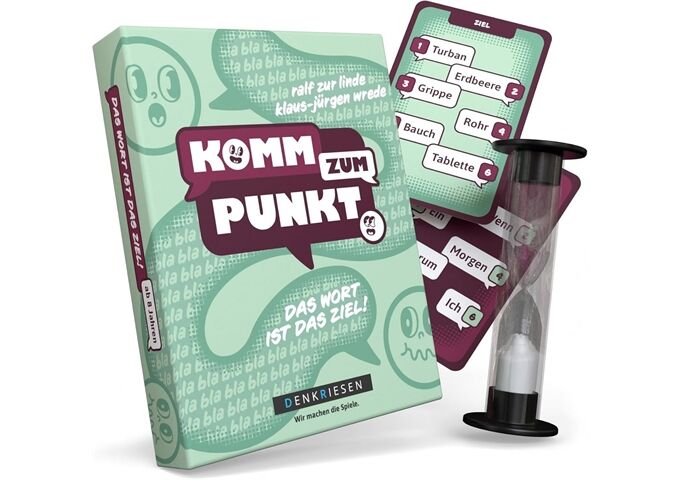 Denkriesen Komm zum Punkt - Das Wort ist das Ziel