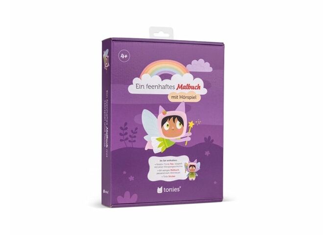 Tonies Hören+ - Fee - Malbuch-Bundle