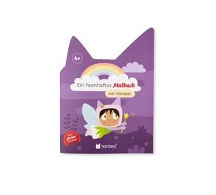 Tonies Hören+ - Fee - Malbuch