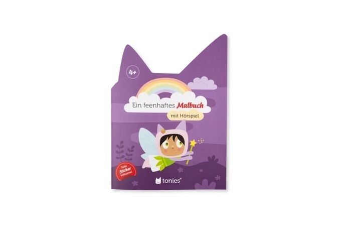 Tonies Hören+ - Fee - Malbuch