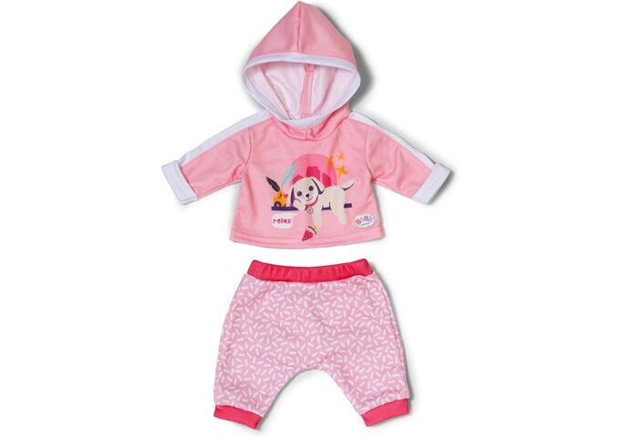 Zapf BABY born Jogginganzug Hund 43cm
