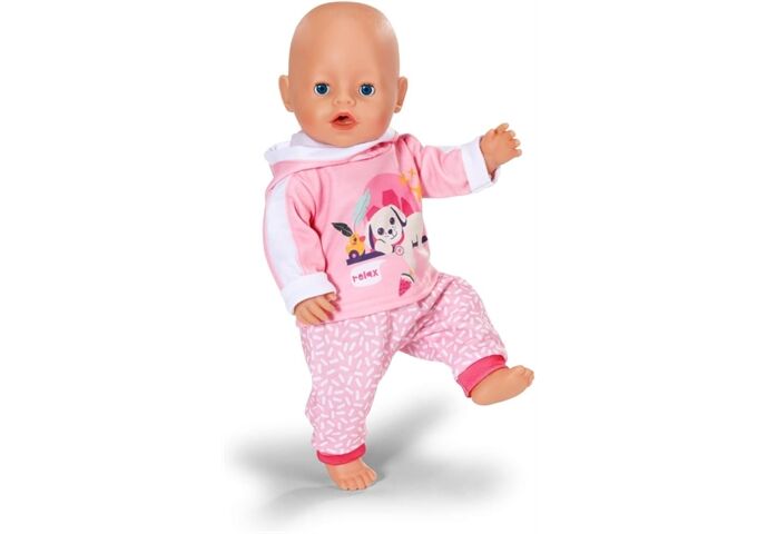 Zapf BABY born Jogginganzug Hund 43cm