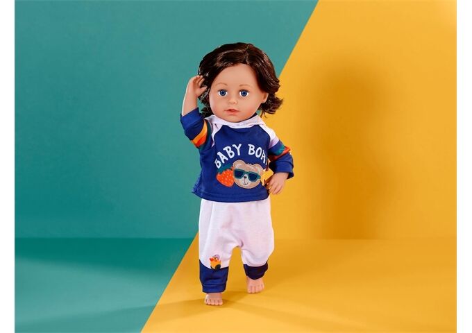 Zapf BABY born Jogging Anzug Navy 43cm