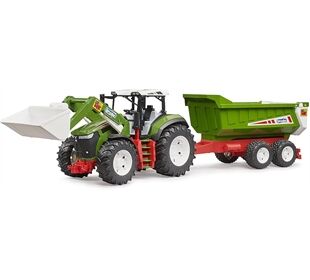 Bruder ROADMAX Traktor m.Frontlader,Kippan