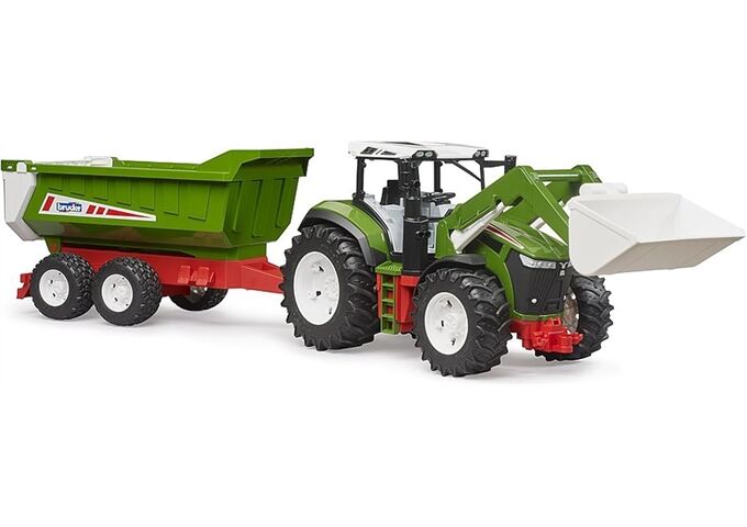 Bruder ROADMAX Traktor m.Frontlader,Kippan