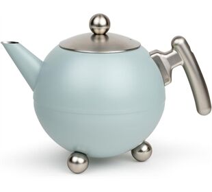 Bredemeijer Duet® Teekanne Duet Bella Ronde 1,2L hellblau