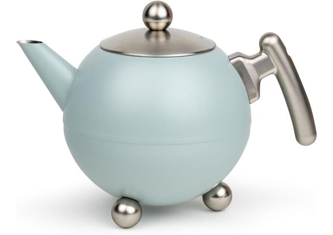 Bredemeijer Duet® Teekanne Duet Bella Ronde 1,2L hellblau