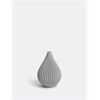 Nevalu Vase Raindrop M grau